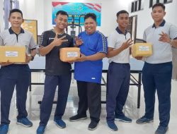 JAGA STAMINA DAN KEBUGARAN FISIK, SATLINLAMIL 3 GELAR KEJUARAAN TENIS MEJA