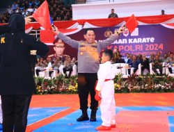 Kapolri Buka National Open Karate Championship di Pakansari Bogor