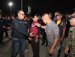 Kolaborasi Pengamanan Antara Berbagai Elemen, Polrestro Jakut Gelar Apel Gabungan KRYD