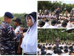 Komandan Lanal Dumai Buka Kegiatan Latdaslintar Taruna/i Politeknik Kelautan dan Perikanan Dumai Angkatan VIII TA. 2024/2025