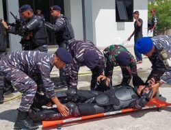 Tingkatkan Keterampilan dan Kesiagaan Prajurit, Satlinlamil 3 Laksanakan Latihan Pengendali Huru Hara