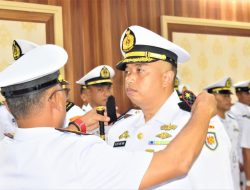 Dansatrol Lantamal I Pimpin Serah Terima Jabatan Komandan KRI Sigalu-857