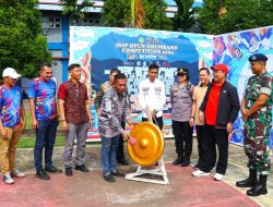 Kadisfaslan Lantamal XII Hadiri Pembukaan “IKIP Open Drumband Competition se- Kalimantan Barat”