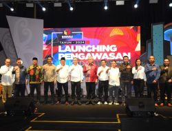 Asintel Danlantamal XII Hadiri Acara Launching Pengawasan Pilkada Provinsi Kalbar