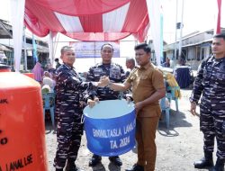 Lanal Lhokseumawe Laksanakan Kunjungan Pulau Terluar