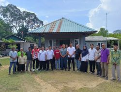 Lanal Bintan Sosialisasi Kepada Masyarakat Terkait Pembentukan Kelompok Nelayan Untuk Memberdayakan Kepiting Bakau