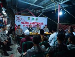 Ngopi Kamtibmas Kapolres: Kerjasama Antara Aparat Kepolisian Dan Masyarakat Sangat Penting!