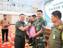 DANLANTAMAL I HADIRI KUNJUNGAN KKDN PASIS DIKREG LII SESKO TNI TAHUN 2024 DI KANTOR GUBERNUR SUMUT