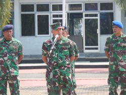 KOMANDAN LANAL BENGKULU BERANGKATKAN CASIS BINTARA DAN TAMTAMA PK TNI AL TA. 2024 GELOMBANG II SUB PANDA LANAL BENGKULU