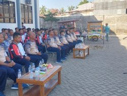 KOMANDAN SATLINLAMIL 3 SAMPAIKAN PENEKANAN KASAL MELALUI JAM KOMANDAN