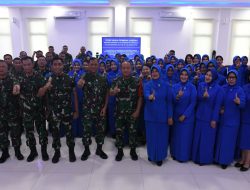 Danlantamal XII didampingi Ketua Korcab XII DJA 1 Hadiri Tatap Muka Dengan Pangkoarmada 1