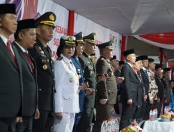 Komandan Lanal Bandung Hadiri Pengukuhan Paskibraka Kota Bandung