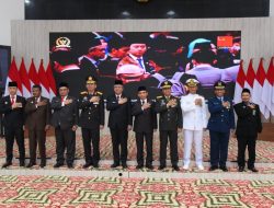 Wadan Lantamal XII Hadiri Acara Pidato Presiden RI Pada Sidang Tahunan MPR RI, Sidang Bersama DPD RI dan DPR RI Tahun 2024 Secara Live Streaming