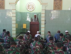 JELANG PERINGATAN HUT KE-79 REPUBLIK INDONESIA, SATLINLAMIL 2 GELAR DOA BERSAMA