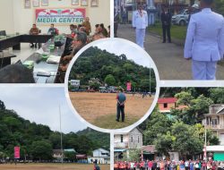 Lanal Tarempa Berhasil Sebagai Panitia Pengibaran Bendera 17 Agustus 2024