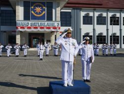 Satlinlamil 3 Laksanakan Upacara Peringatan HUT Kemerdekaan RI Ke-79 Dengan Khidmat