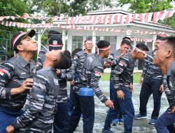 Semarak HUT Kemerdekaan RI Ke-79, Keluarga Besar Lanal TBA Ikuti Lomba- Lomba