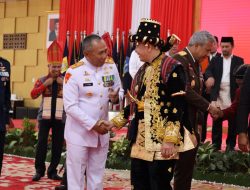 DANLANTAMAL I HADIRI RANGKAIAN KEGIATAN HUT KE-79 KEMERDEKAAN RI