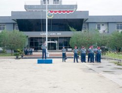 Apel Khusus” Danlantamal XII Berikan Pengarahan Kepada Prajurit dan PNS Lantamal XII