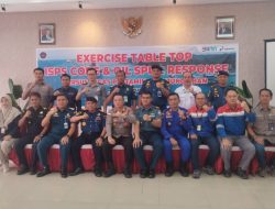 LANAL BINTAN TURUT SERTA PORT EXERCIS TOBLE TOP ISPS CODE AND OIL SPIIL RESPONSE (OSP) YANG DISELENGGARAKAN PERTAMINA TANJUNG UBAN