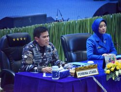 SAMBUT HUT KE-78 JALASENASTRI, DANLANTAMAL I BESERTA KETUA KORCAB I DJA I HADIRI TATAP MUKA DENGAN PEMBINA UTAMA DAN KETUA UMUM JALASENASTRI