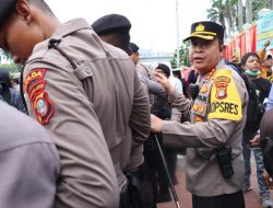 Polri Siapkan 4.716 Personil, Amankan Obyek Vital di Wilayah Jakarta Pusat