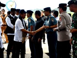 Danlanal Sabang Sambut kedatangan Menteri Kelautan dan Perikanan