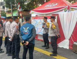 Polisi Siagakan 2.177 Personel Amankan Pendaftaran Cagub-Cawagub Dan PAM Unras Di DPR