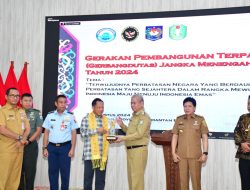 Wadan Lantamal XII Hadiri Pencanangan “Gerbangdutas” Jangka Menengah tahun 2025-2029 di Provinsi Kalbar