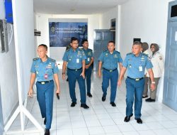LANTAMAL I TERIMA KUNJUNGAN TIM PENGAWASAN DAN PENGENDALIAN REKRUTMEN PRAJURIT TNI AL DAN SOSIALISASI PENGADAAN CALON ASN TA. 2024 DARI SPERSAL