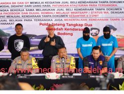 Polda Jateng Tangkap Dua Penadah Kendaraan Bodong