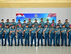 Komandan Lantamal XII Pimpin Serah Terima Jabatan Kaakun Lantamal XII