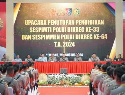 Lulusan Sespimti dan Sespimen 2024 Diharapkan Jadi Ikon Kebhinekaan