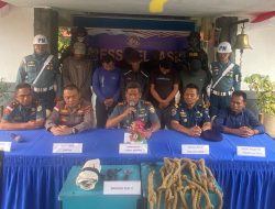 TIM F1QR LANAL BINTAN BERSAMA TIM SATGAS GABUNGAN TNI AL BERHASIL MENGAMANKAN PELAKU PENCURIAN TERHADAP KAPAL YANG MELINTAS DI PERAIRAN BINTAN DAN BATAM
