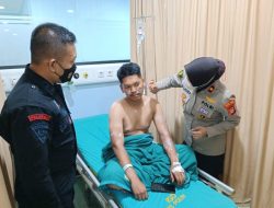 Bubarkan Tawuran Bassura anggota Brimob disiram air keras, Polres Metro Jaktim buru pelaku!!!