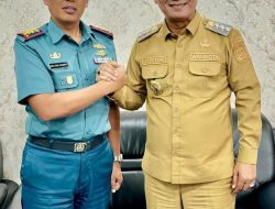 KUNJUNGAN DANLANAL BINTAN KE WALIKOTA TANJUNGPINANG