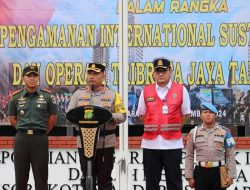 Apel gabungan POLRES Bandara Soetta, Pam kunjungan Paus Fransiskus dan kedatangan delegasi International Sustainability Forum (ISF)