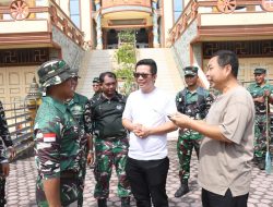Sambut HUT TNI AL Ke-79, Lanal TBA Aksi Bersih-Bersih Rumah Ibadah