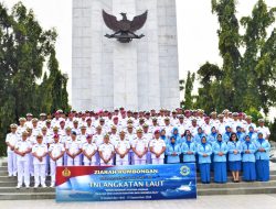 SAMBUT HARI JADI KE- 79 TNI AL, LANTAMAL I LAKSANAKAN ZIARAH ROMBONGAN