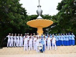 Jelang Hari Jadi Ke-79 TNI AL, Lanal Sabang Laksanakan Ziarah Ke Taman Makam Pahlawan