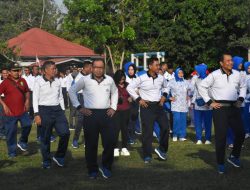 RIBUAN MASYARAKAT DAN PRAJURIT TNI AL TURUT SEMARAKKAN KEGIATAN NBOD YANG DILAKSANAKAN DI TANJUNG UBAN BINTAN