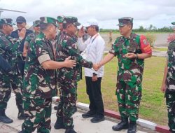 Danlanal Sabang Ikut Sambut Kedatangan Panglima TNI di Provinsi Aceh