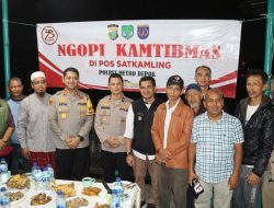 Kapolres Metro Depok Gelar Ngopi Kamtibmas