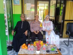 Bhabinkamtibmas Hadiri “Peringatan Maulid Nabi Muhammad SAW di SMP 23 Jatikramat Diwarnai Pesan Keamanan”