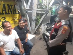 Patroli Dialogis Bripka Agung Jaga Keamanan Jelang Pilkada Damai 2024