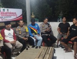Babinkamtibmas Grogol Utara Dialog Kamtibmas dan Gelar Ngopi Kamtibmas