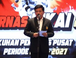 Menko Polhukam Selaku Ketua Umum PB FORKI Lantik Pengurus PP INKAI Periode 2023-2027