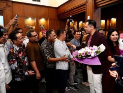 Tiba di Surabaya, Menteri AHY akan Ujian Terbuka Doktoral dan Deklarasi Kota Lengkap