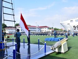 PIMPIN UPACARA BENDERA, DANDENMAKO KOLINLAMIL SAMPAIKAN EMPAT POIN ARAHAN