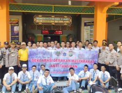 Cegah Tawuran Pelajar, Polsek Cempaka Putih Gelar Deklarasi Anti Tawuran